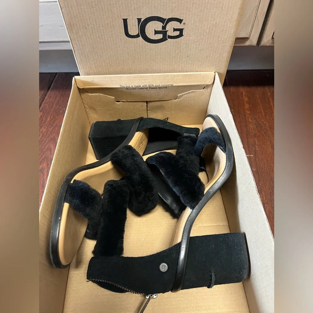 UGG “Del Rey” Fluff Heel - Picture 11 of 11